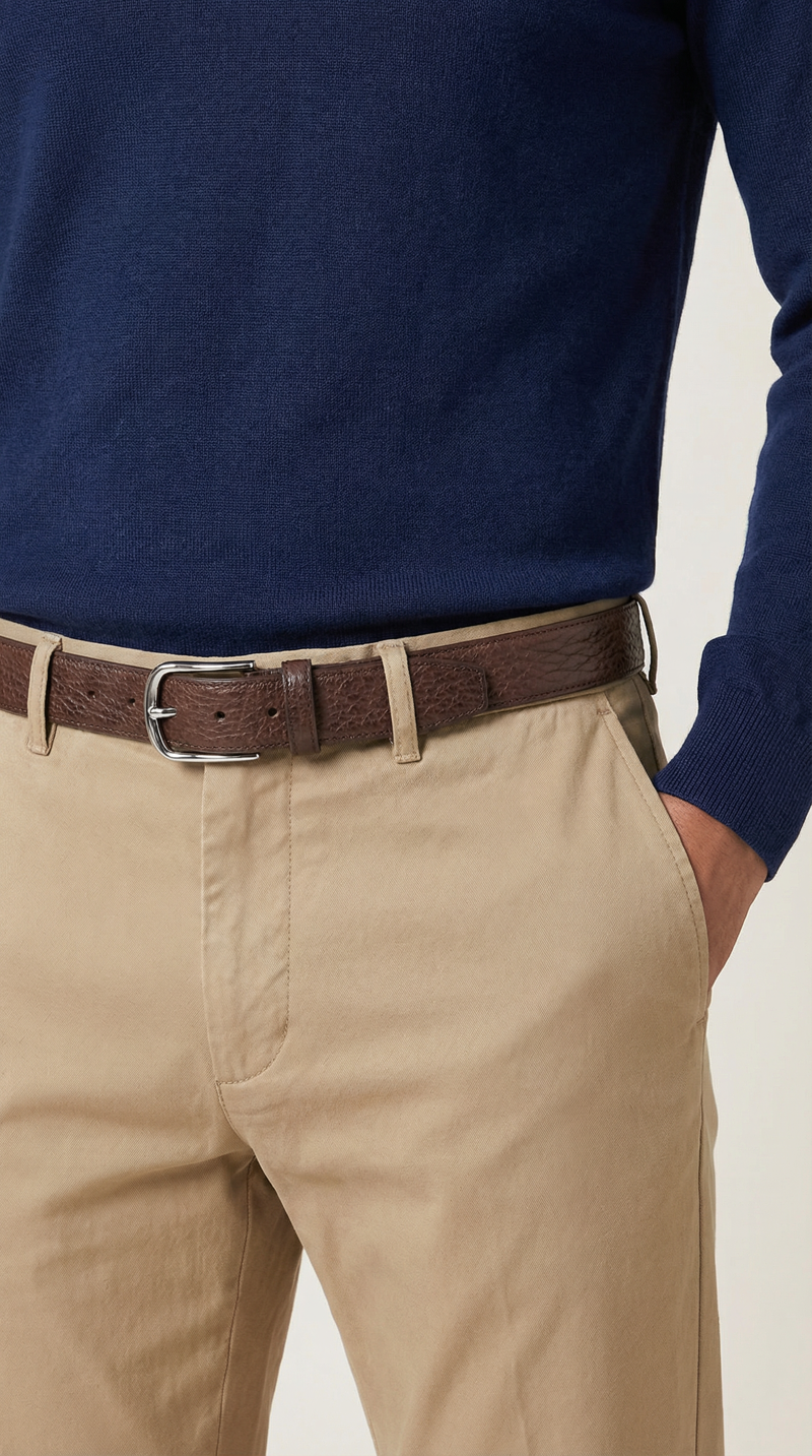 Qəhvəyi Dəri Kəmər